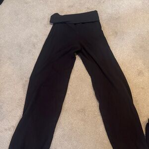 Brandy Melville Black Straight Leg Pants